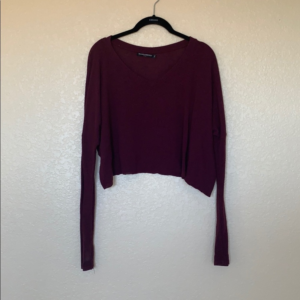 Brandy Melville Cropped Sweater